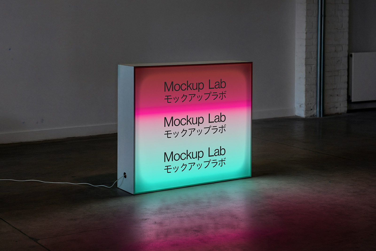 Lightbox 02ML Mockup, Out of Home, preview